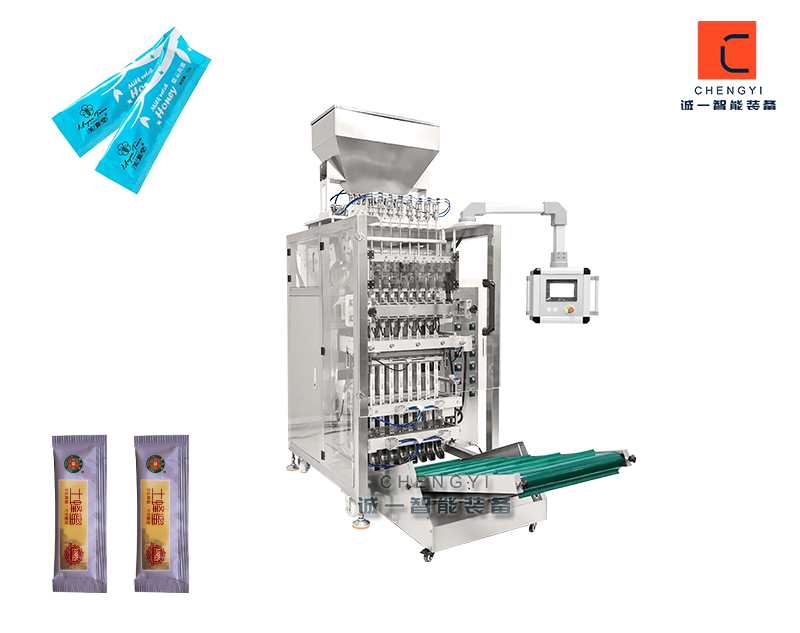 多列三邊封液體包裝機_三邊封液體包裝機設備